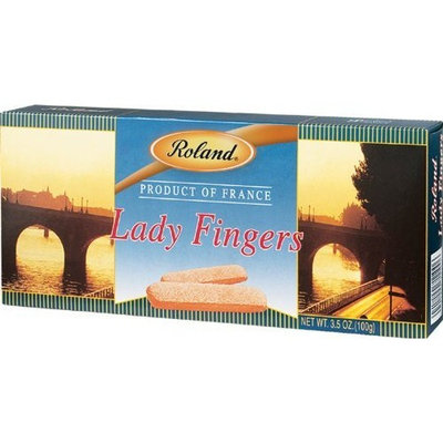 Roland Lady Fingers Champagne Biscuits, 3.5-Ounce (Pack of 20)
