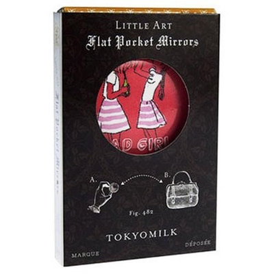 Tokyomilk 16S16B Objects To Desire Bad Girls Little Art Flat Pocket Mirrors
