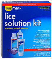 Sunmark Lice Solution Kit, 1 each by Sunmark