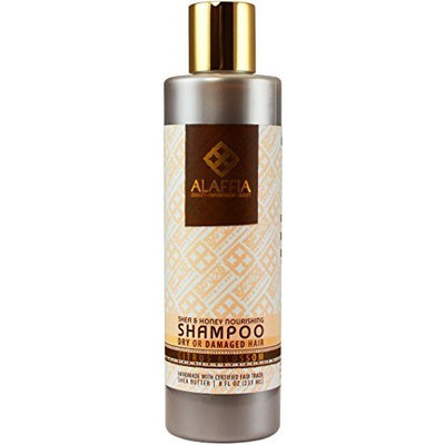 Alaffia- Shea Butter & Honey Nourishing Shampoo- 8 oz (FFP)