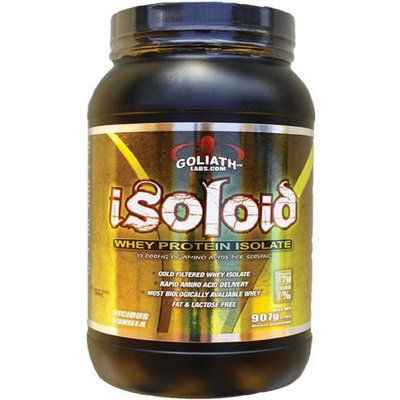 Goliath Labs.Com Isoloid Whey Protein Isolate, Vicious Vanilla, 3-Pound Bottle