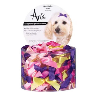 Petedge DT161 99 Aria 3/8 In Multi-Color Bow Canister 100/Pcs