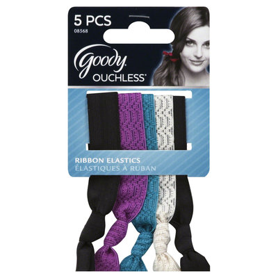 Goody Products Inc. Ouchless Lace Tiebacks, 5 CT