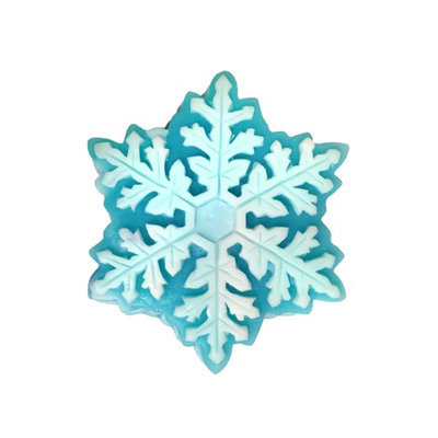 Hugo Naturals - Handcrafted Artisan Soap Snowflake Vanilla Peppermint - 4 oz.