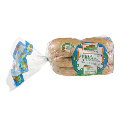 Alvarado St. Bakery Sprouted Burger Buns - 6 CT