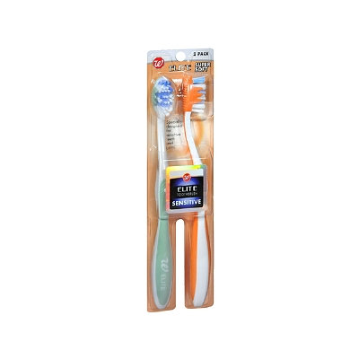 Walgreens Elite Toothbrushes Sensitive Full