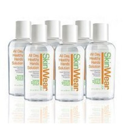 SkinWear Skin Wear Hand Sanitizer, 2-Fluid Ounce (Pack of 6)
