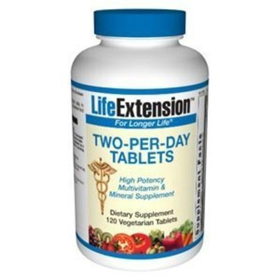 Life Extension - Life Extension Two Per Day 120 Vegetarian Tablets