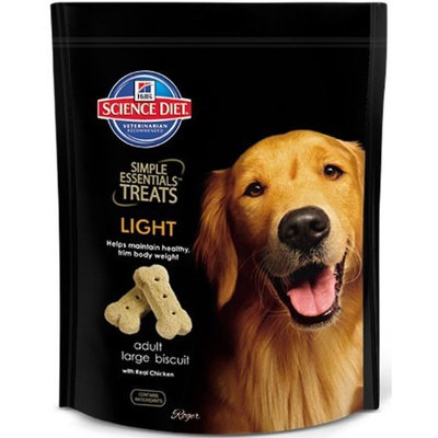 Hill's Science Diet Hill's Science Diet Simple Essentials Adult Light Large Biscuit Treats with Real Chicken - 28.2-Ounce Bag
