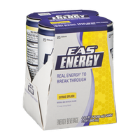 EAS Energy Beverage Citrus Splash - 4 CT