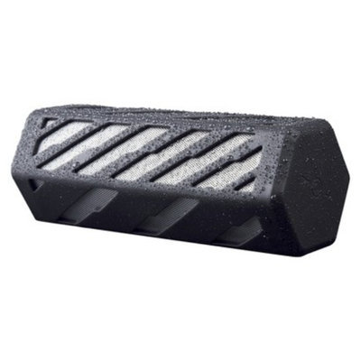 Merkury Innovations Merkury Rockon Bluetooth Portable Speaker - Silver/Black (UB-SPB80-