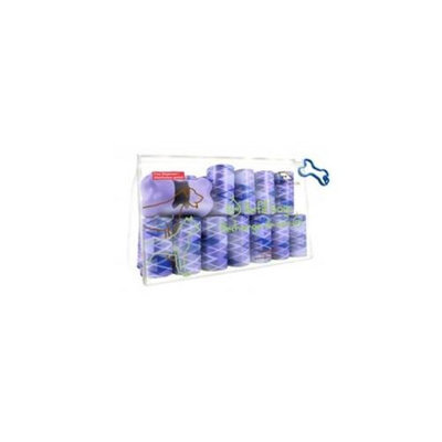 Best Pet Supplies AGP-3601 Argyle Purple - 24Rolls-Bag