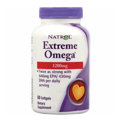 Natrol Extreme Omega 1200 mg 60 Softgels