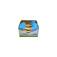 Bulk Buys Body scrubber with wood handle Case Of 36