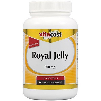 Vitacost Brand Vitacost Royal Jelly Concentrated -- 500 mg - 120 Softgels