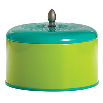 Illume Essential Color Block Tin Candle, Pineapple Cilantro, 11.9 oz