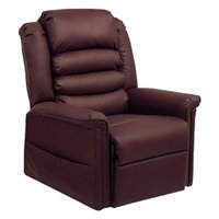 Quest Dexter Lift Chair, Merlot, 1 ea