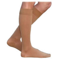 Sigvaris Cotton 232CLLM66-S 20-30 mmHg Mens With Grip Top Socks Crispa - Large Long