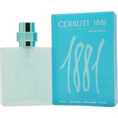 Nino Cerruti Cerruti 1881 Summer By Cerruti For Men, Eau De Toilette Spray, 3.3-Ounce Bottle
