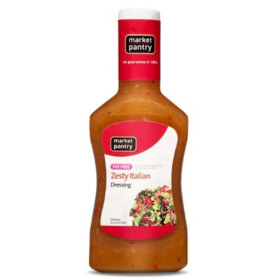 Market Pantry Fat Free Zesty Italian Salad Dressing - 16 oz.