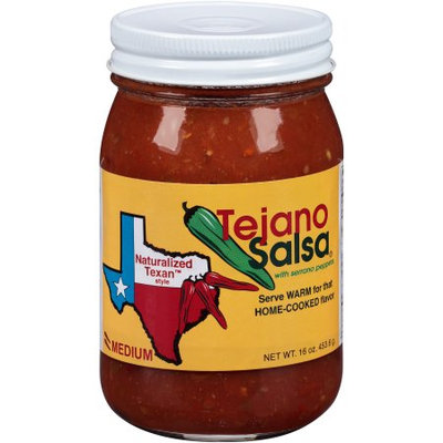 Generic Tejano Salsa Naturalized Texan Style Medium Salsa, 16 oz