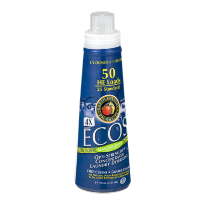 Earth Friendly Products ECOS Opti-Strength Concentrated Laundry Detergent Lemongrass