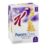Special K® Kellogg Popcorn Chips Baked Snacks Sweet & Salty