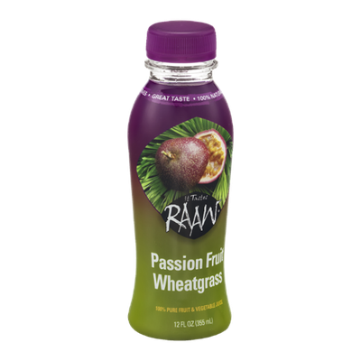 It Tastes RAAW Passion Fruit Wheatgrass