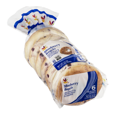 Ahold Blueberry Bagels