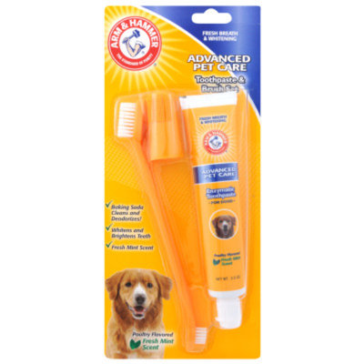 ARM & HAMMER™ Advanced Pet Care Dog Toothpaste & Brush Set