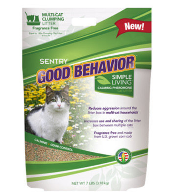 Sentry SENTRYA Good Behavior Simple Living Cat Litter