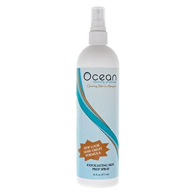 16 oz (pint) Pump Spray Bottle of OCEAN Exfoliating Skin Prep Spray