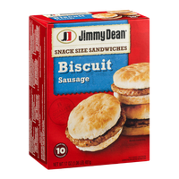 Jimmy Dean® Snack Size Sandwiches Biscuit Sausage