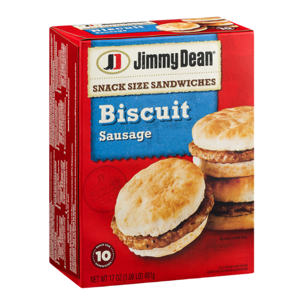 Jimmy Dean® Snack Size Sandwiches Biscuit Sausage Reviews 2019