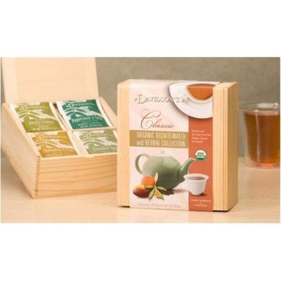 Davidson's Tea Davidson Organic Tea 629 Collection Chest Decaffeinated And Herbal Tea