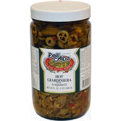 Dell'Alpe Hot Giardiniera - 32oz