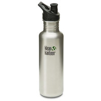Klean Kanteen Classic 27 oz. Bottle with 3.0 Sport Cap - Brushed Stainless