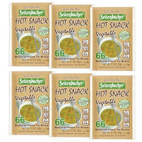 Seitenbacher Hot Snack Vegetable Soup, 0.7-Ounce Pouches (Pack of 6)