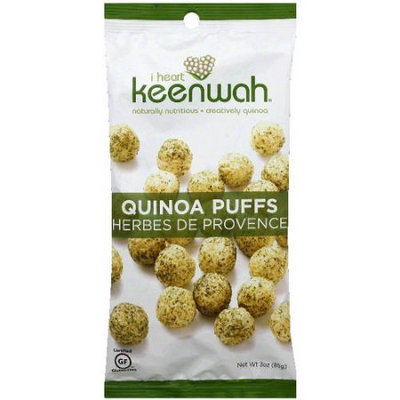 I Heart Keenwah Herbes de Provence Quinoa Puffs, 3 oz, (Pack of 9)