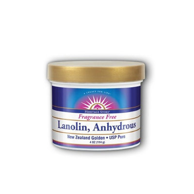 Lanolin Anhydrous Heritage Store 4 oz Liquid