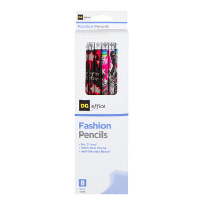 DG Office Fashion Pencils - 8 ct