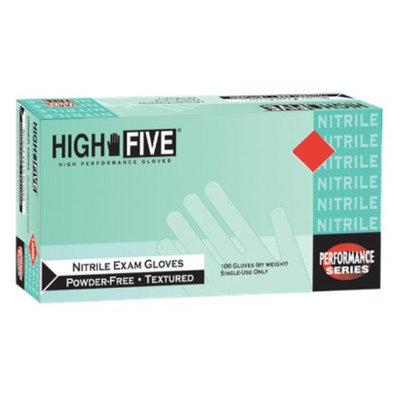 Onyx High Five Nitrile Exam Gloves - Blue (S)