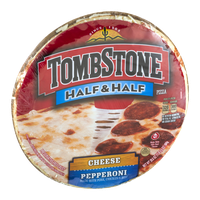 Tombstone Half & Half Pizza Cheese/Pepperoni
