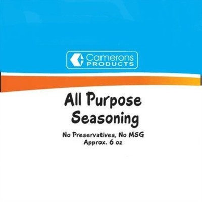 Camerons All Purpose Seasoning (7.5 Oz Gross, 6.2 Oz Net)