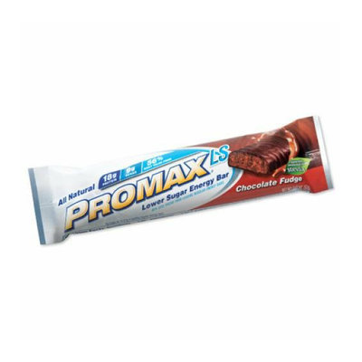 Promax Low Sugar Bar Chocolate Fudge Case of 12 2.36 oz