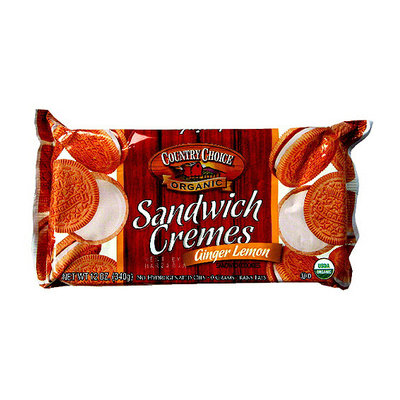 Country Choice Organic Ginger Lemon Sandwich Cookies