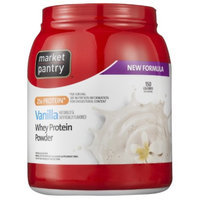 market pantry Market Pantry Vanilla Whey Protein Powder - 32 oz