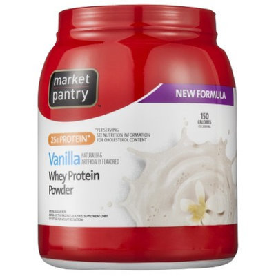 market pantry Market Pantry Vanilla Whey Protein Powder - 32 oz