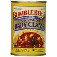 Bumble Bee Whole Baby Clams, 10-Ounce Cans (Pack of 12)