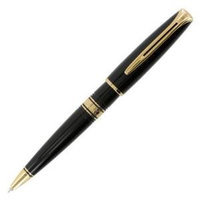 Waterman Charleston Black GT Ballpoint Pen